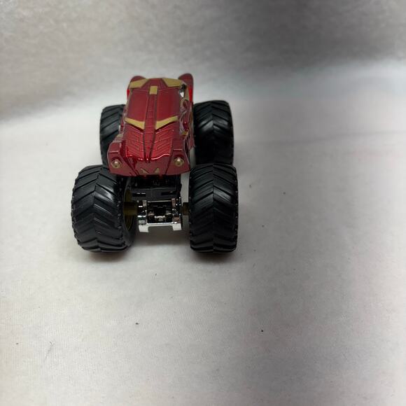 Iron Man Hot Wheels Monster Truck - Mattel 1:64 Scale - Picture 4 of 7